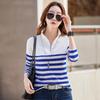 Long Sleeve Minimalist Wearable Tee Women Base Layer Spring Summer Slim Solid Fashion Versatile