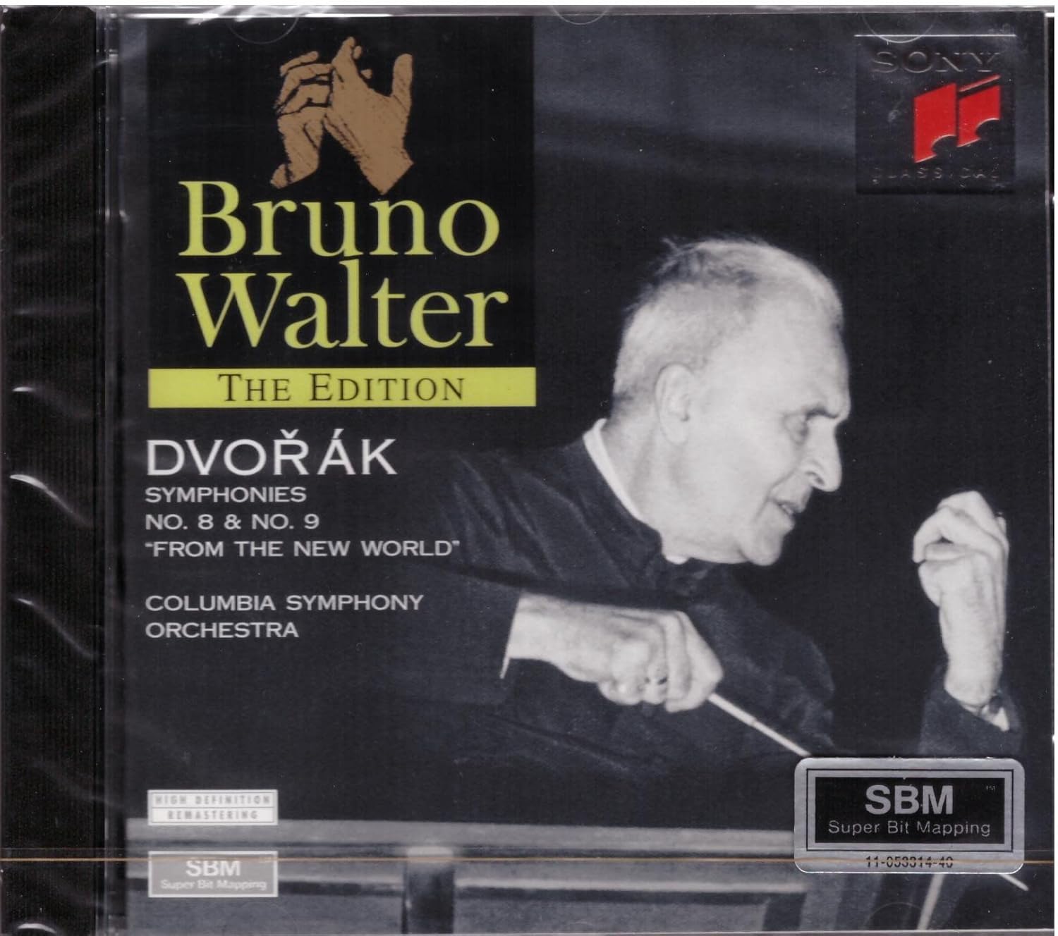 

CD COLUMBIA SO; ВАЛЬТЕР - Дворжак;Симфонии №. 8&9 SMK64484 Австрия Классическое Б/У