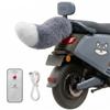 Moto Carro Cauda Kawaii Decoração de Carro Scooter Elétrica Cauda Abanando Recarregável Pelúcia Cauda Fofa Para o Carro