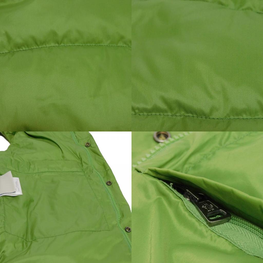 Used 12262 ZEED 43330 50 68959 7865 0 Logo Patch Gilet Button Zipper Pepper Japan Nylon Lat Green Men's from Japan