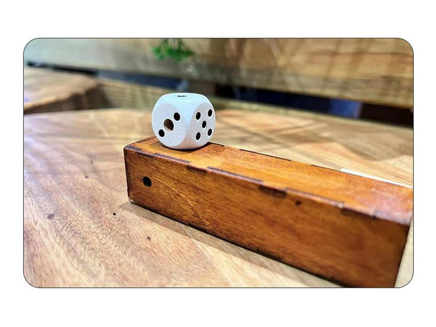 Northern Magic Trä Houdini Tärningar Escape Props - Interaktivt, Close-up Magiverktyg.