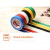 Color Insulating Electrical Tape PVC Wear-resistant Flame Retardant Lead-free Waterproof Eletrician Black Red Blue GreenPinstriping Tape 3