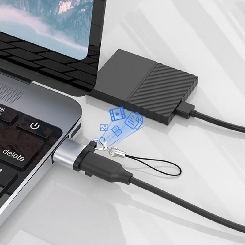Highly Speed USB C to USB A Adapter, Male to Female Converters for Quick Charging &Syncing Works with Smartphone Tablet
