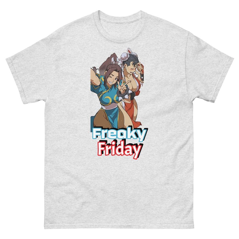 Mai Shiranui and Chun-Li Gamer Shirt, Custom Freaky Friday Unisex T-Shirt