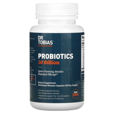Probiotic, 30 Billion, Delayed Release Capsules, 30