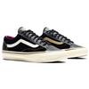 Bodega x Vans Vault OG Style 36 LX High Note Sneakersy Unisex Czarne Białe VN0A4BVE5J6