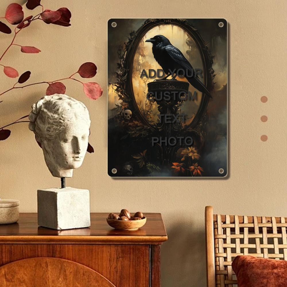 Custom Personalized Photo Metal Tin Sign Indoor Outdoor Wall Decor