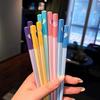 Colorful Heart Cartoon Alloy Chopsticks