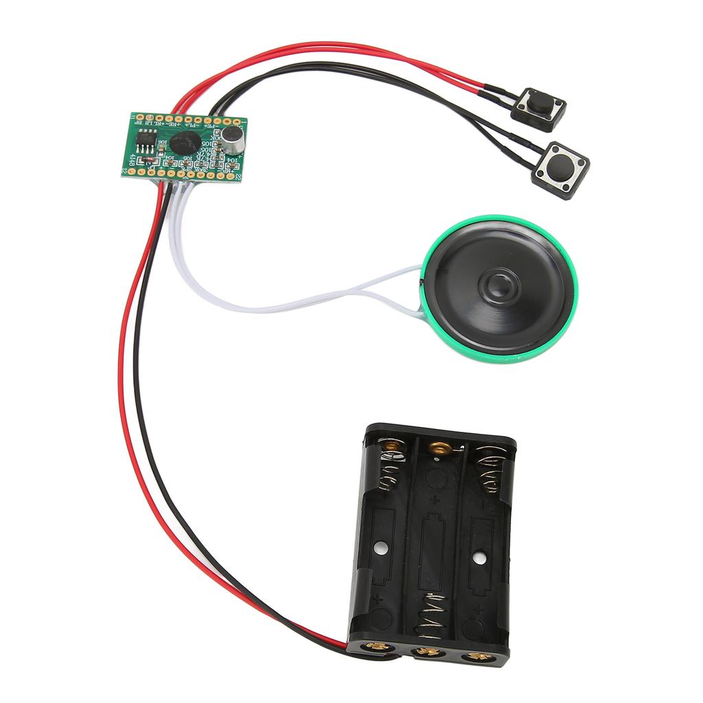 Čip pro nahrávání zvuku 4 minuty smyčka přehrávání nahrávatelný DIY čip pro přání pro dárkovou krabičku Vánoce