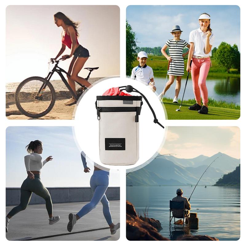 Bicycle Cup Holder Storage Bag Portable Waterproof Water Bottle Bag Road Bicycle Bag Camping Cup Storage Bag Waterproof