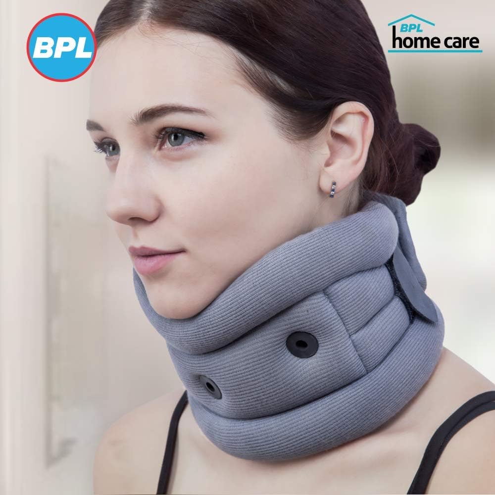 BPL Medical Technologies OrthoCare Soft Cervical Collar for Neck Support & Pain Relief | for Post-Surgery, Injury & Arthritis | Soft Comfortable