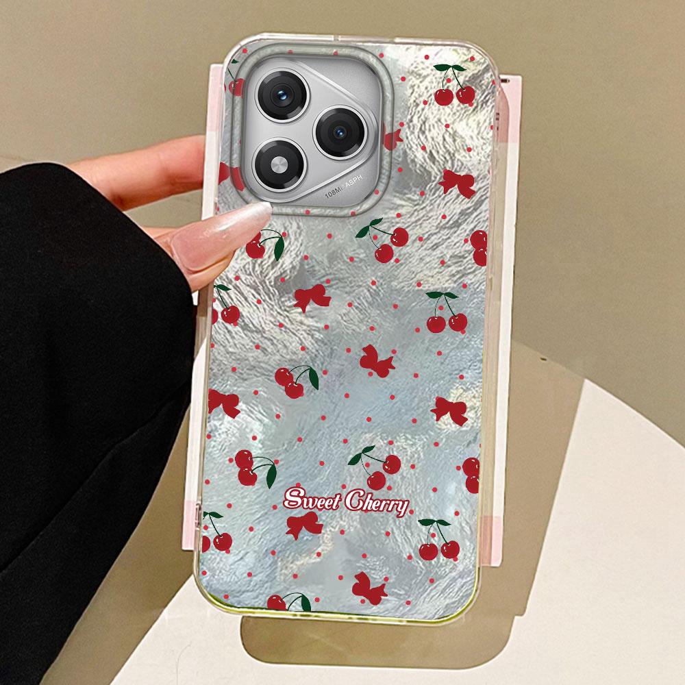 Pouzdro na telefon s melounem a třešněmi pro Honor 400 200 90 Smart Pro Magic7 6 5 70 Lite X9a X9c X8b X8a X8c X7c X7B X6b X6c Kryt