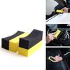 6Pcs Car Cleaning Sponge Polishing Sponge Cleaning Sponge Tire Contour Pads Tyre Cleaning Sponge