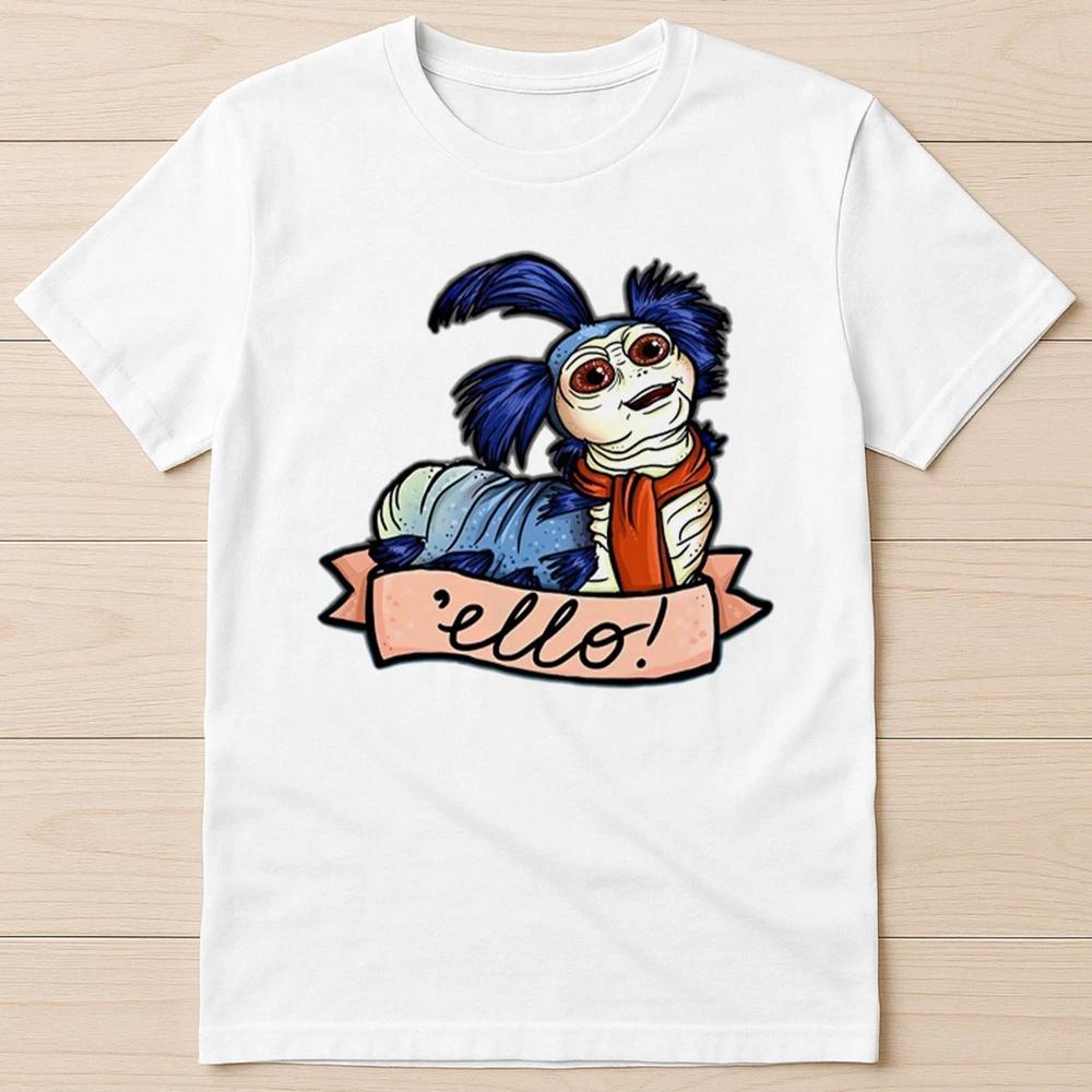 The Worm Ello Labyrinth Funny Gift Tee T Shirt 8049 S