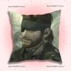M-Metal Gear Solid Raiden Pillow Case Plush Fabric Soft Pillowcase Double Sided Print Sofa Cushion Cover Throw