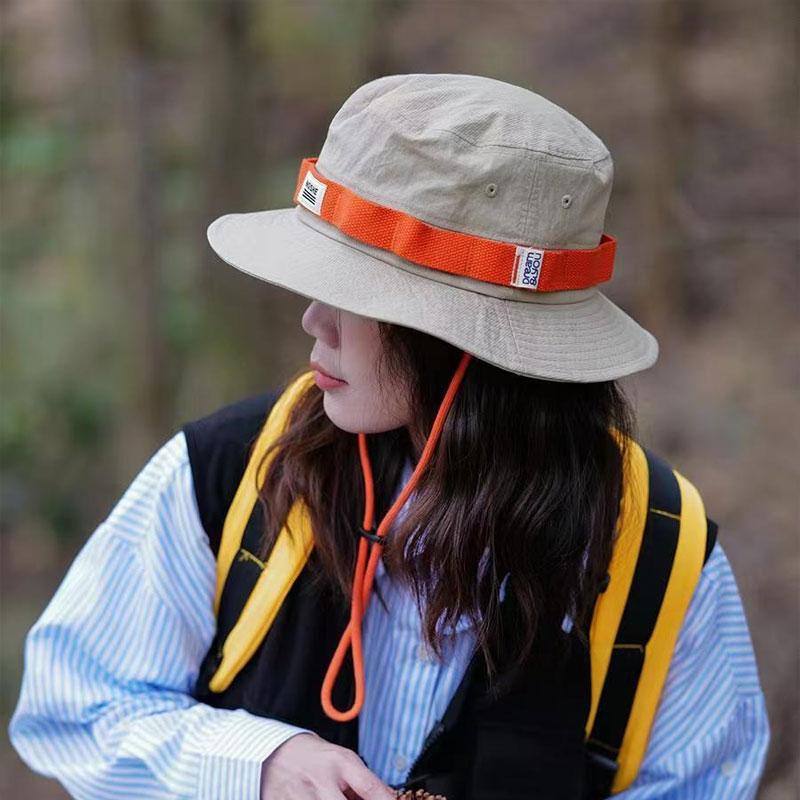 Unisex Boonie Sun Hat for Men Women Foldable Bucket Hat with Chin Strap for Fishing Hunting Hiking Camping Beach Sun Hat Cap