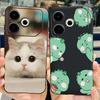 For Tecno Pova 6 Neo Phone Case Pova6 Neo 4G 2024 Elegant Printing Soft Silicone TPU Cases