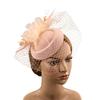 Veil Fascinator Caps Mesh Ribbons Headress Fashion Fascinator  Wedding