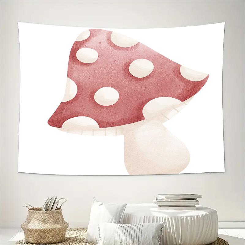 Bohemian Tapestry Forest Mushroom Wall Hanging Nature Home Decor Aesthetic Room Backdrop Dorm Decor Vintage Wall Art