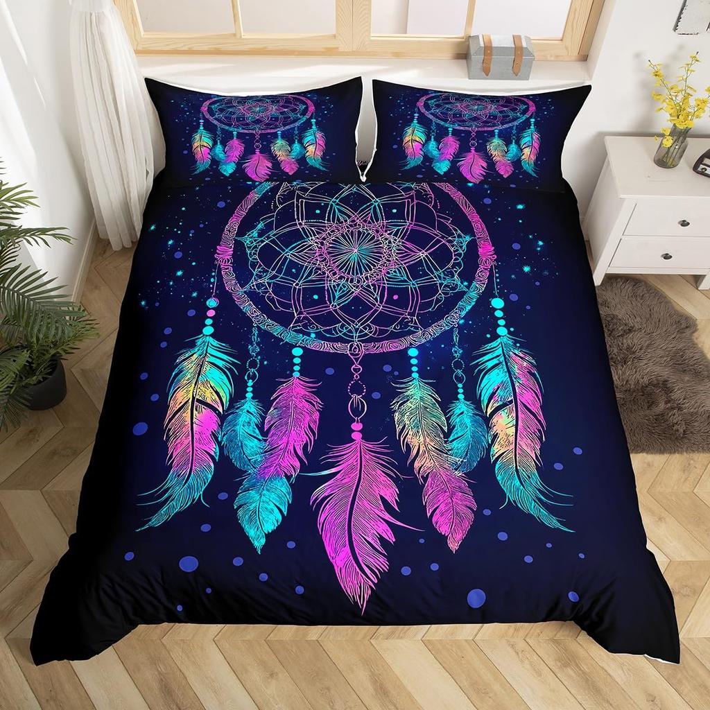 Erosebridal Ice Hockey Bedding Set Twin Hockey Player Duvet Cover for Kids Boys Girls Teens Juvenile Sports Game Comforter Cover Set Soft Mi