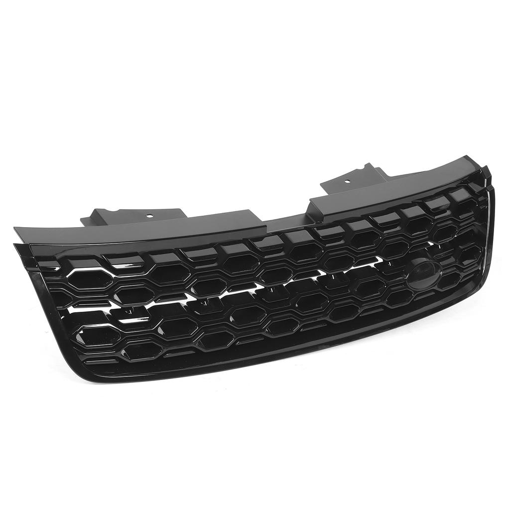 Front Bumper Mesh Grille Honeycomb Grill Piano Black Fit for Land Rover Discovery Sport 2020‑2021