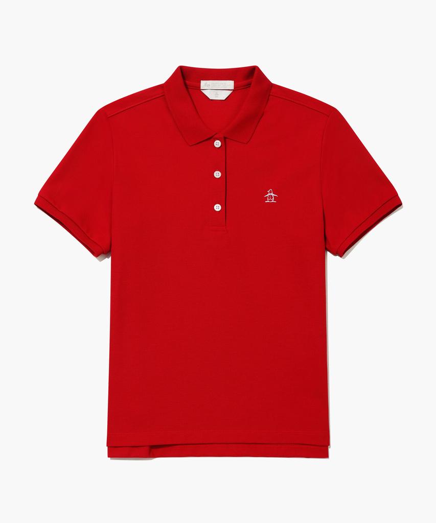 Meonsingweeo Women'S 10 Years Polo Shirt Red Mr212Lts41