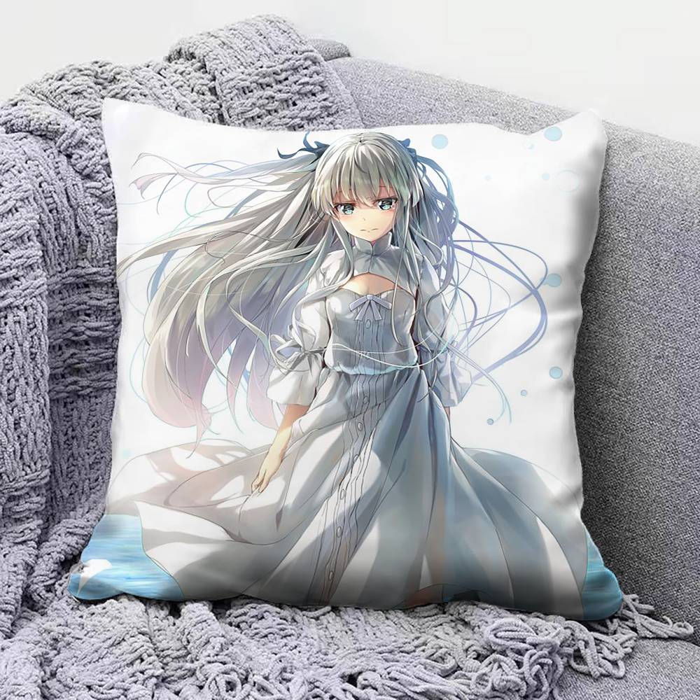 Yosuga no Sora Sora Kasugano  Pillow Covers Home Sofa Cushion Covers and Aecorative Custom