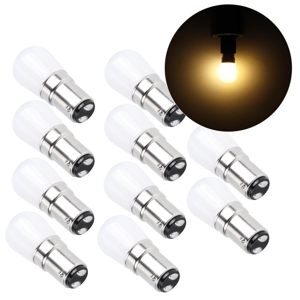 10Pcs 1.5W LED Candle Light Bulb Lamp Repalacement Parts Aceessories AC 230V B15