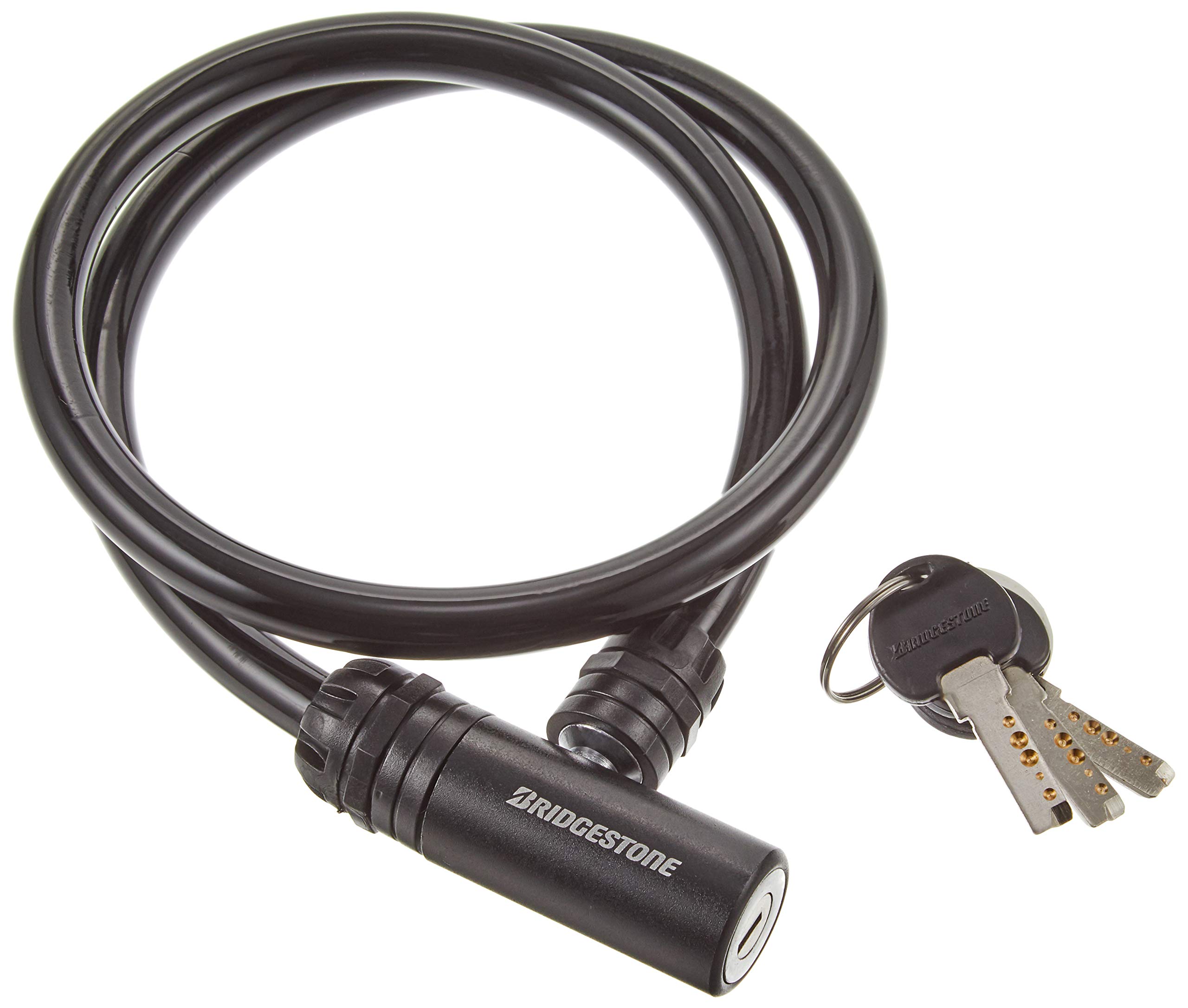 

Bridgestone Allock Bicycle Wire 12 x 80cm Lock, Black, Anti-Theft, Lock, Diameter, WL-AD.B чёрный