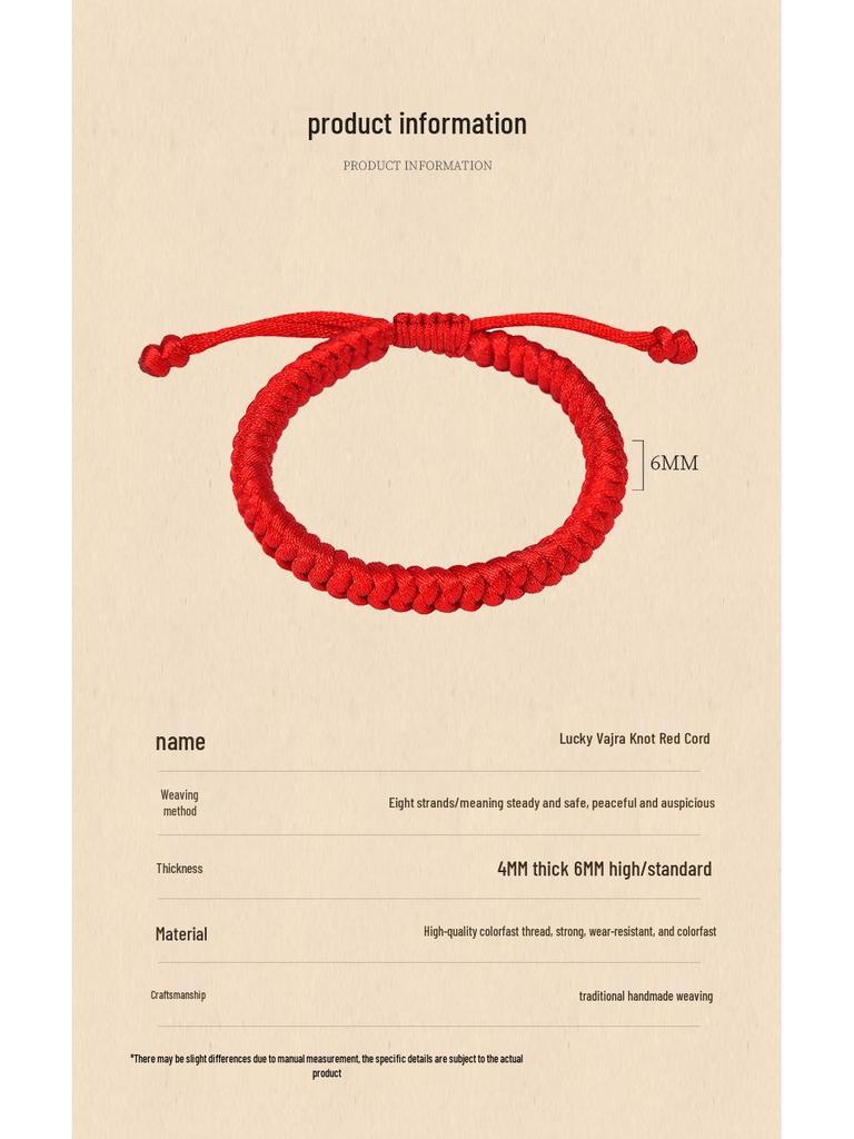 Xiao Zhan Double Diamond Knot Red Rope Couple Bracelet