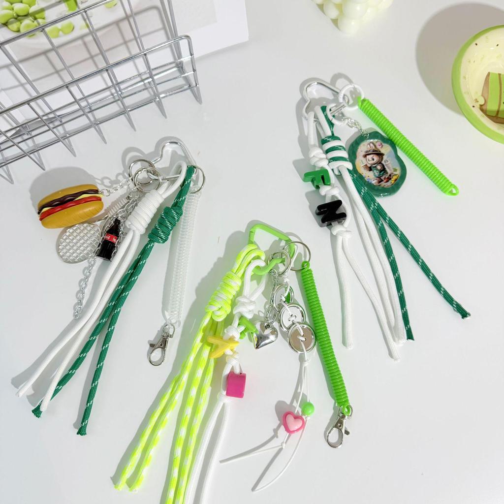 Miu Series Green Pendant Toy: DIY Cloth Doll Blind Box Accessories