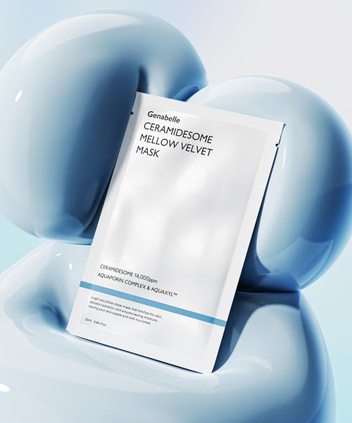 Genabelle Ceramide Mellow Velvet Mask Pack (5 Sheets) NONE