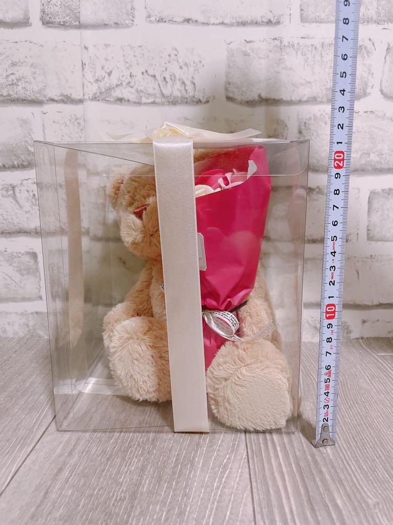[USED] Teddy Bear (with Flower Soap)