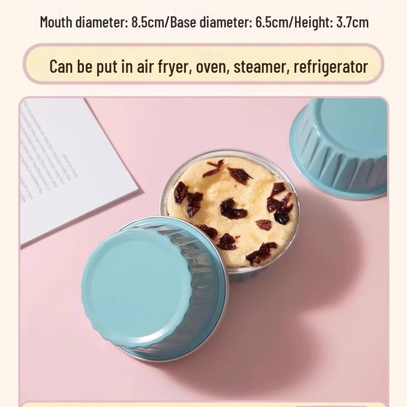 Food-Grade Rice Cake and Dessert Mold for Baking and Pudding