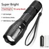 Portable Rechargeable Zoom LED Flashlight XP-G Q5 Mini Flash Light Torch Lantern 3 Lighting Modes Camping Lamp