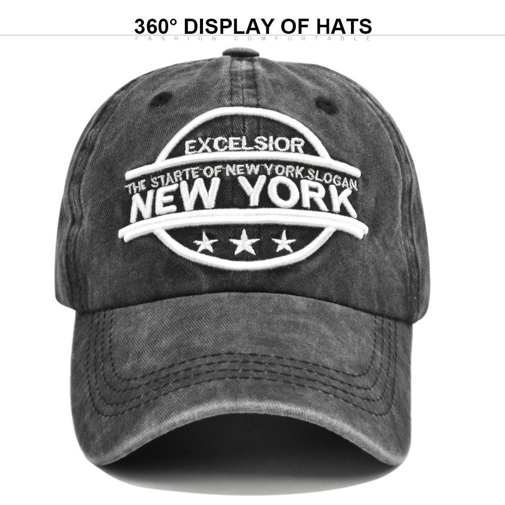 Cap Duck Tongue Made  Old Letters Threedimensional Embroidery Cap Baseball