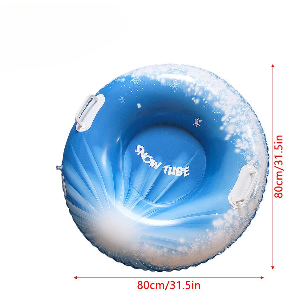 

Надувной лыжный круг для улицы, устойчивый к опрокидыванию, детский толстый лыжный круг, устойчивый к холоду, коврик для катания на лыжах