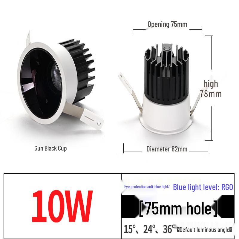 

Recessed COB Wall Washer Spotlight - Small Hill Design