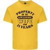 11th Wedding Anniversary 11 Year Funny Wife Unisexs Light Cotton TShirt