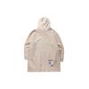 Li Ning X Panda Collaboration Graffiti Loose Casual Pullover Cartoon Hoodie Women Hoodies Fog-Khaki AWDP974-1