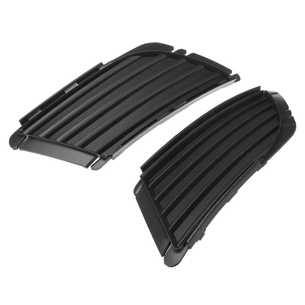 Left + Right Front Bumper Fog Light Cover Protector for Vauxhall Corsa C 2003-06