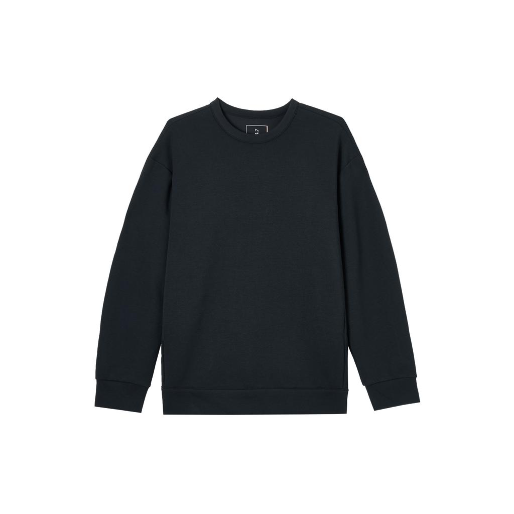 New Nike Dri Fit Sweatshirt Men's Black/Dark Smoke Gray HQ6965-010