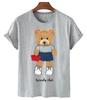 Funny Bear Print Tshirt Women Fashion Cartoon Harajuku Casual Tshirt FeUnisex Summer Short Sleeved Top Tees Unisex T Shirt