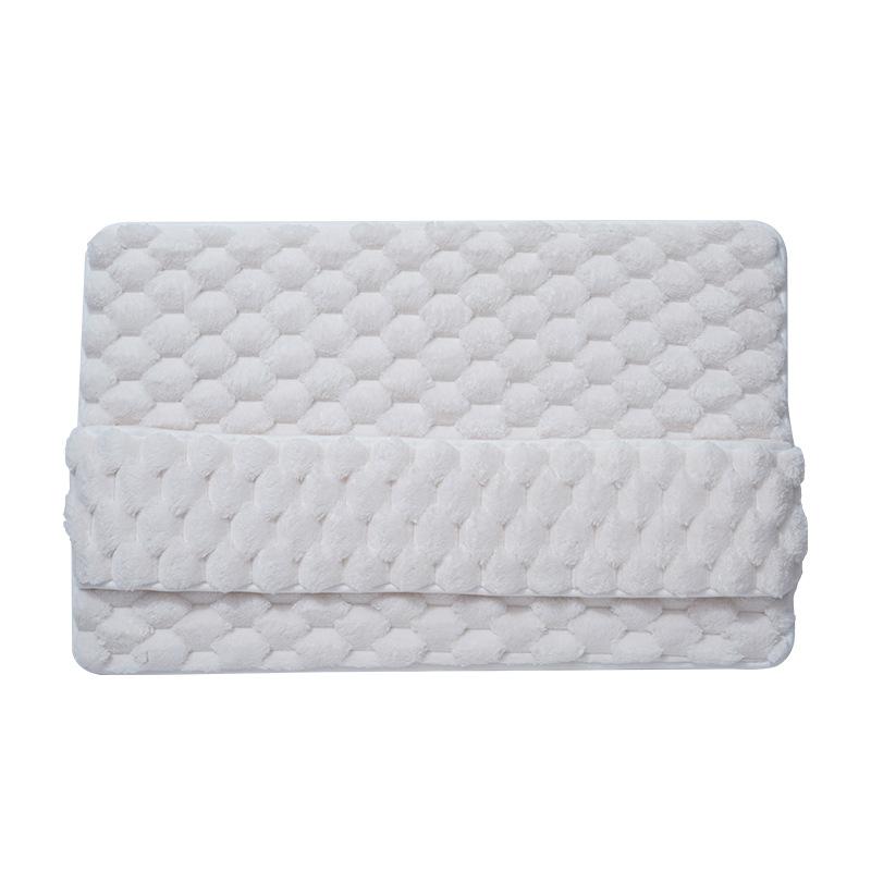 Memory Foam Bath Mats Upgraded and Thickened with Instep Wiping, Super Soft Bath Rug, Comfortable and Absorbent Bathroom Mat