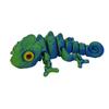 3D Printing Lizard Figures Multi-joint Movable Simulation Eyes for Home Accessories Kids Gift Living Room Decoration