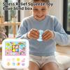 24 pièces Balle Anti-Stress en Plastique 3D, Grotte, Évacuation, Jouet en Caoutchouc Souple