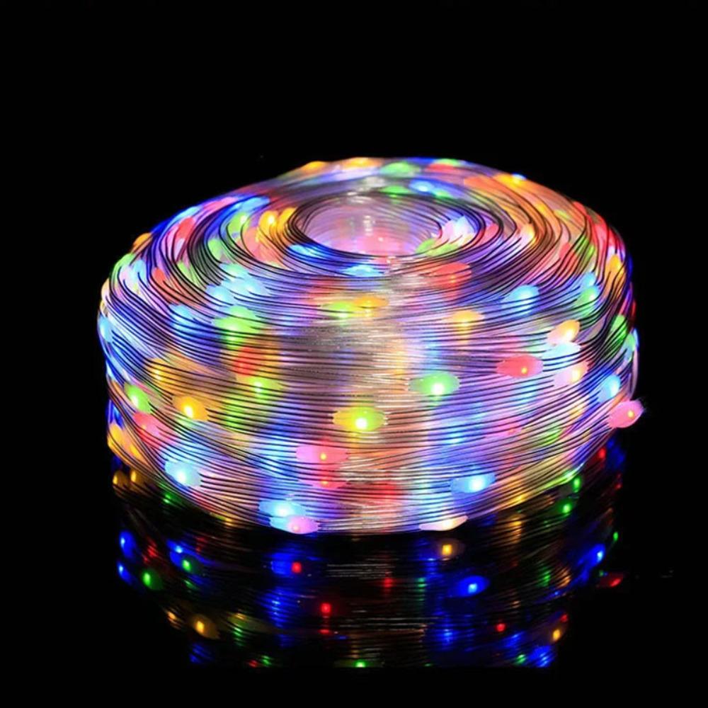 Outdoor Wasserdicht 5V USB WS2812B App-Steuerung Lichterkette Dreamcolor Party Festival Baumlichter Hochzeitsdekoration Girlande Lampe