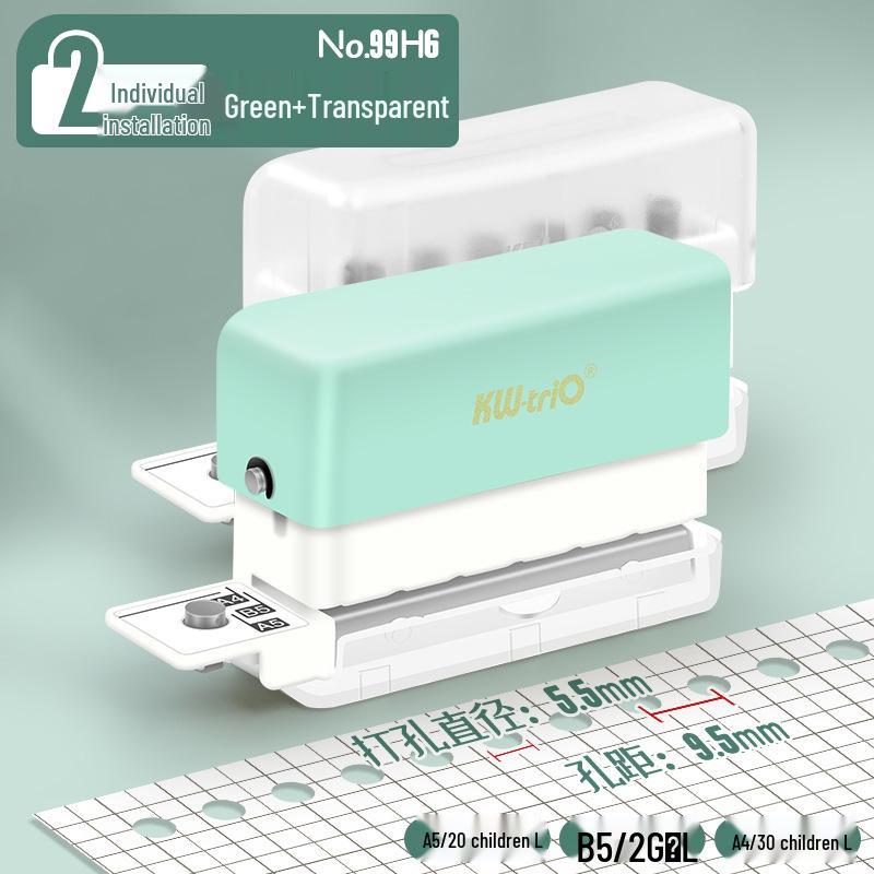 Multifunctional 99H6 Hole Puncher for B5 Ring-Binder