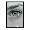 Captivating Look Captivating Look, 50X70 Cm, Gold Aluminum Frame, 230 Gsm Matte Paper