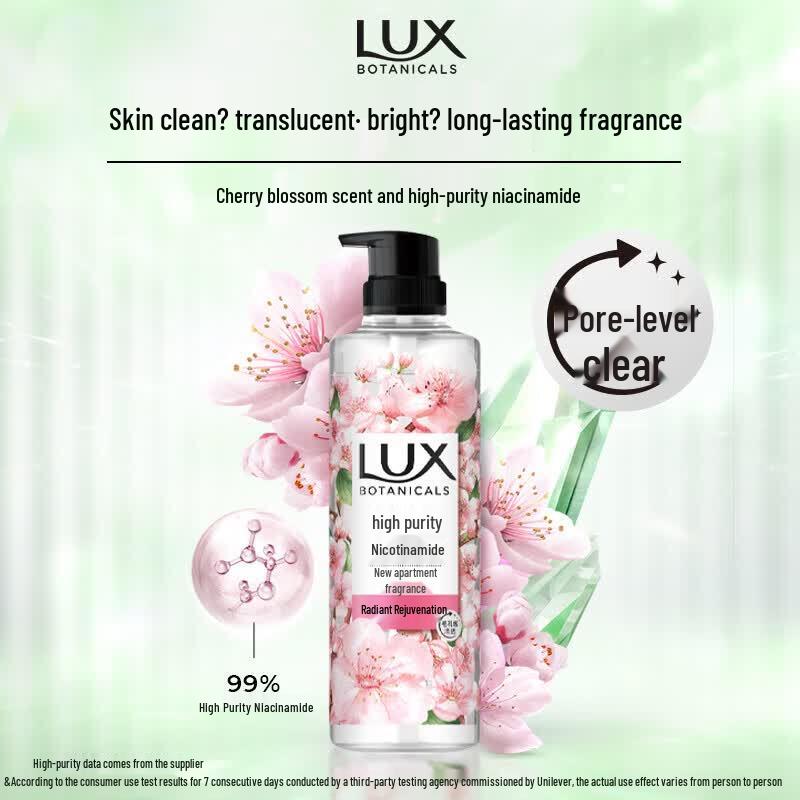 Lux Botanical Essential Oil Scented Body Wash - Cherry Blossom